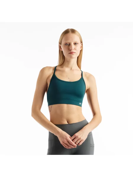 Biustonosz do jogi New Balance – zielony
