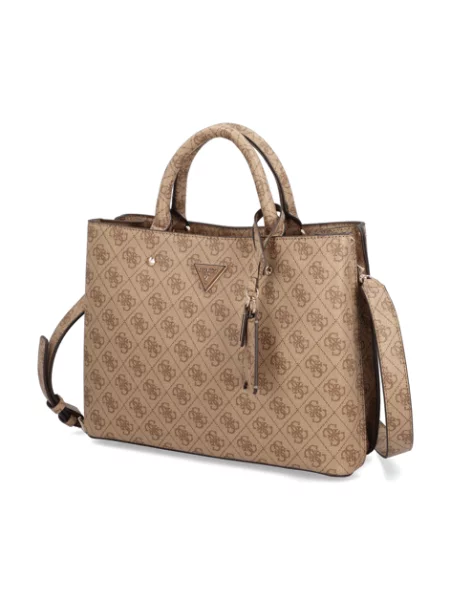 GUESS MERIDIAN GIRLFRIEND SATCHEL béžová