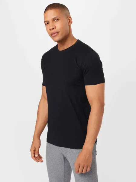 !Solid Tricou Rock negru