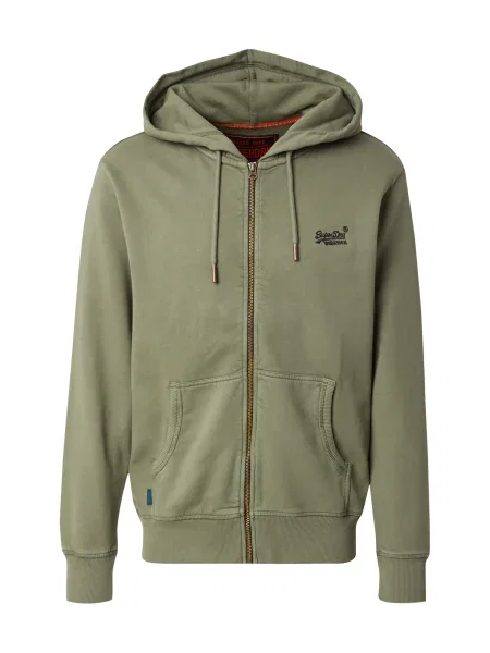 Superdry Hanorac Essential metalic / kaki gri