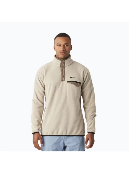 Bluza polarowa narciarska Picture Arcca Zip pure cashmere beżowa