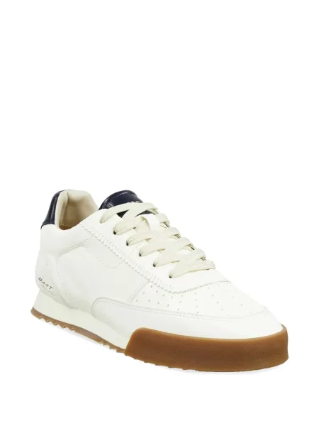 Fűzős csipkés sneaker Gant fehér