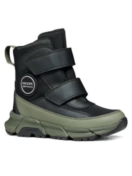 Geox Gležnjače J Flexyper Plus Boy B Abx M Tamno zelena