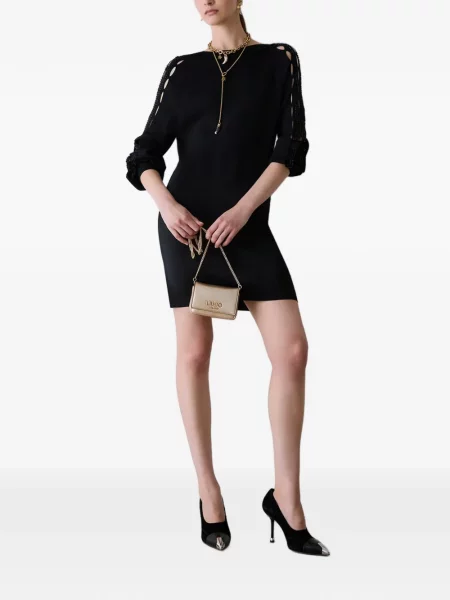 Rochie Liu Jo cu broderie negru