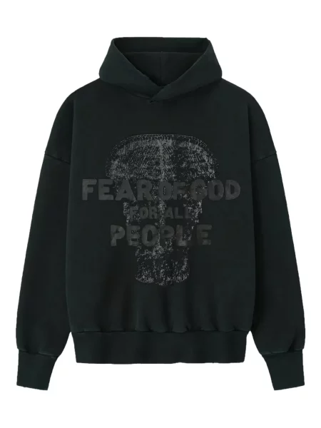 Pulover Fear Of God cu glugă negru