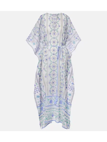 Rochie florală Juliet Dunn cu model floral alb