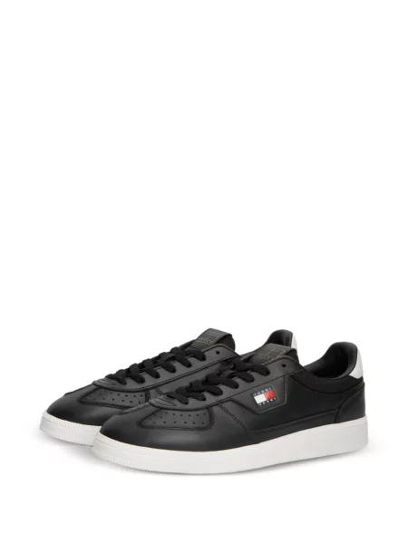 Sneaker Tommy Hilfiger autogrammal fekete