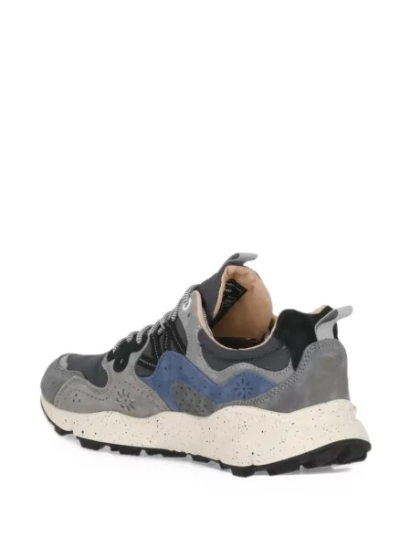 Sneakerși Flower Mountain cu model floral gri