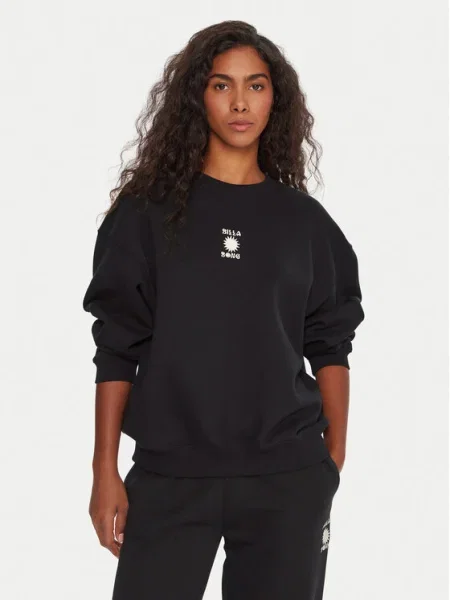 Billabong Bluză So Sunny Oversize negru
