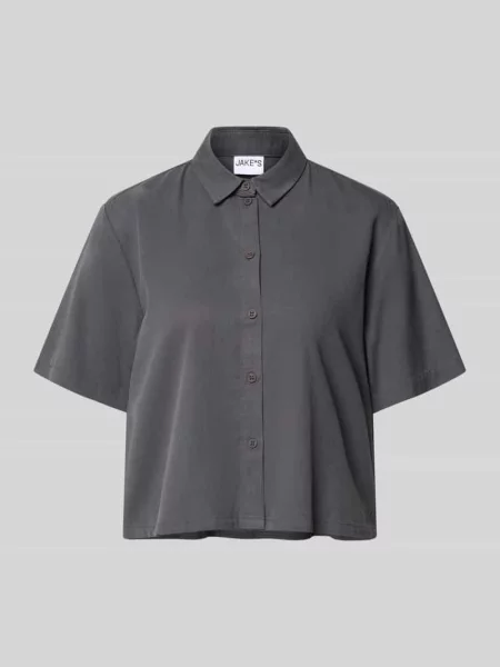 Bluzka o kroju slim fit z mieszanki lyocellu i bawełny Jake*s Casual