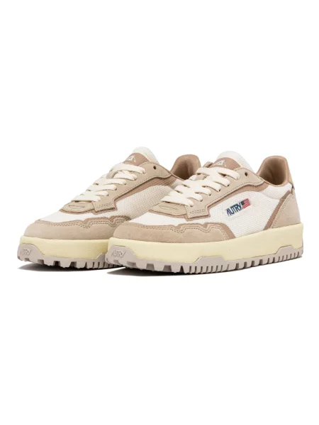 Sneakersy Autry skórzane beżowe