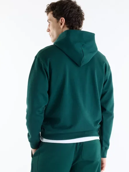 Махрове худі New Balance зелене