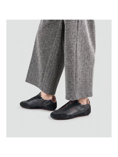 Sneakersy Alexander Smith skórzane czarne