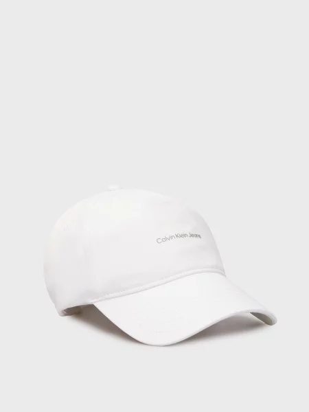 Кепка Calvin Klein Jeans з принтом біла
