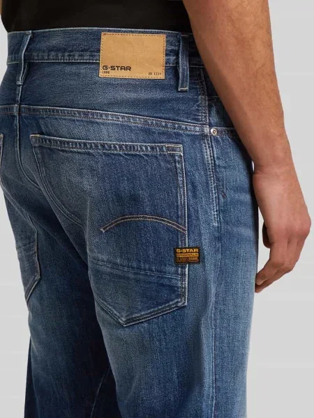 G-Star jeansy tapered G-Star Arc 3D Tapered niebieski