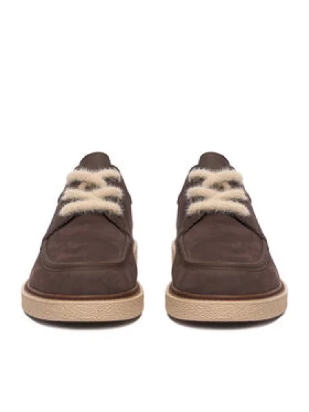 Poltopánky Rieker hnedá