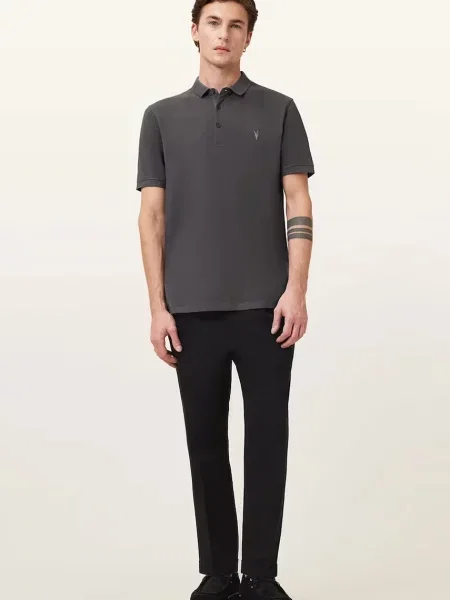 AllSaints polo szara