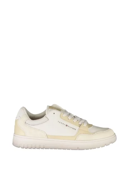 Sneakerși Tommy Hilfiger cu șireturi din dantelă