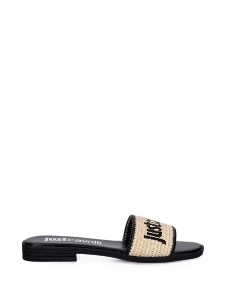 Papuci Just Cavalli cu broderie