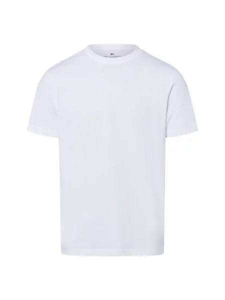Nils Sundström T-shirt w Mężczyźni jednolity S biały