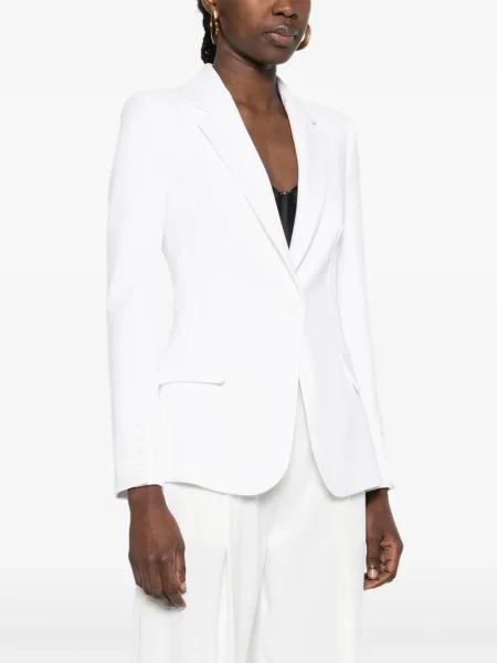 Sacou Elisabetta Franchi alb
