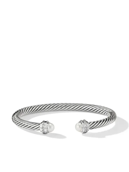 Brăţară David Yurman argintiu