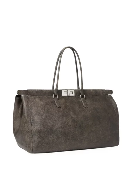 Taška Fendi Peekaboo šedá