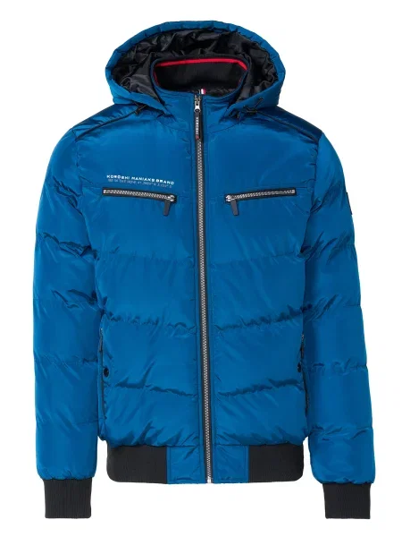 KOROSHI Geacă de iarnă albastru negru