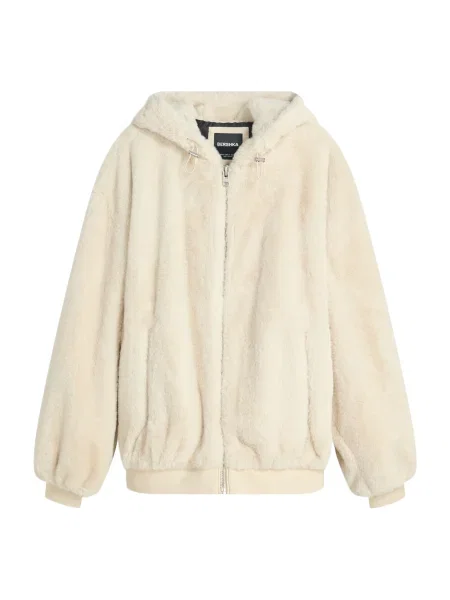 Bershka Prehodna jakna ecru