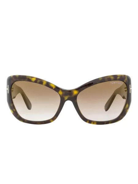 Ochelari de soare ochi de pisică Tom Ford Eyewear maro
