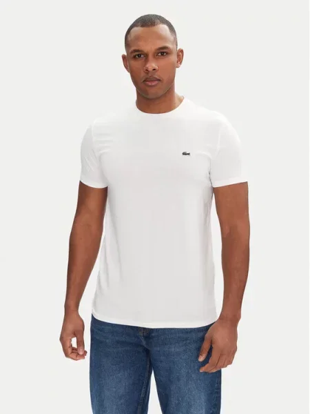 Lacoste T-shirt Regular Fit bijela