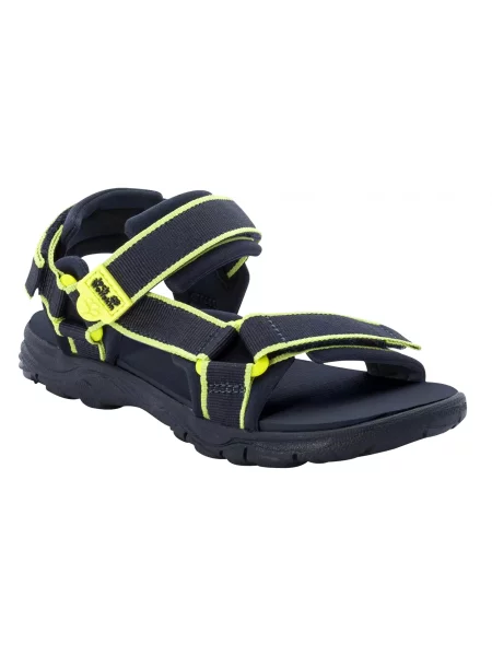 Детские сандалии Jack Wolfskin черные
