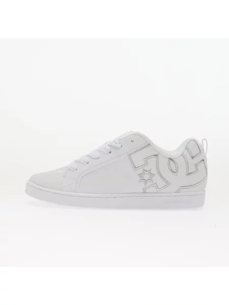 Tenisky DC Court Graffik White/ Silver EUR 40 bílé