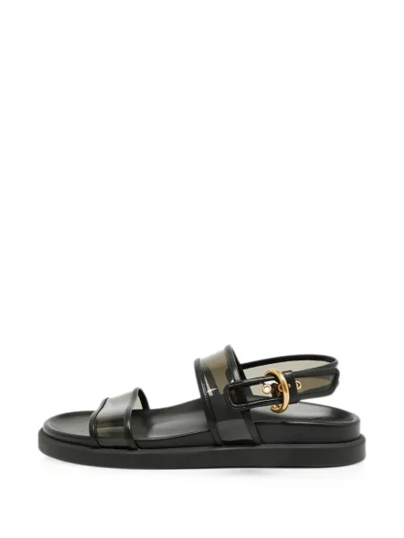Sandale Gianvito Rossi din piele alb