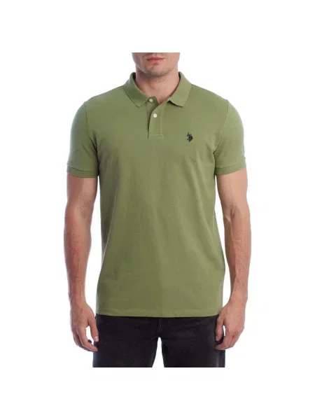 Tricou polo U.s. Polo Assn. verde