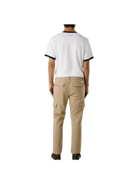 Kalhoty Pepe Jeans béžové