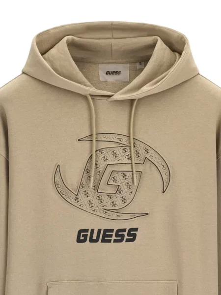 Majica s kapuljačom Guess s autogramom