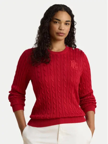 LAUREN RALPH LAUREN Megztinis raudona