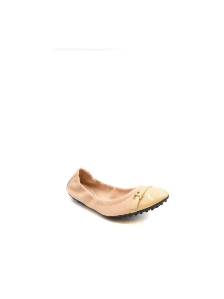 Balerinki Tod's klasyczne beżowe