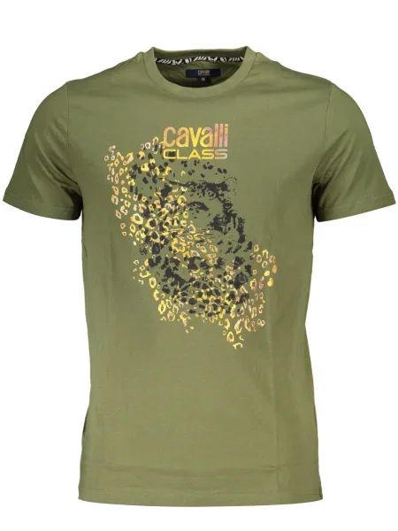 Tricou Cavalli Class scurt negru