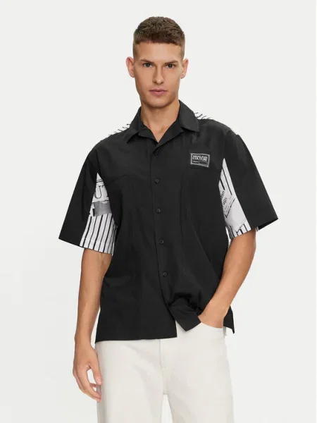 Versace Jeans Couture Риза черен