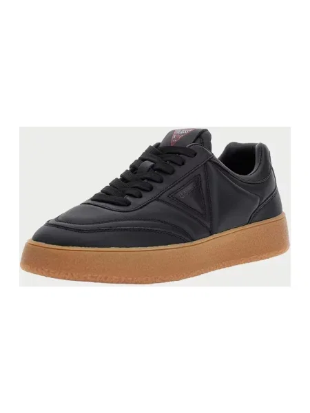 Guess Obuwie Mężczyzna 40 EU Skóra Wimoh Sneakers czarny