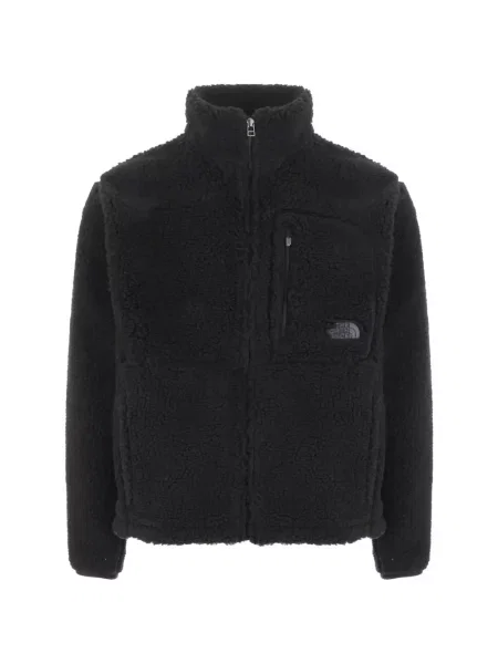 Geacă The North Face din fleece negru