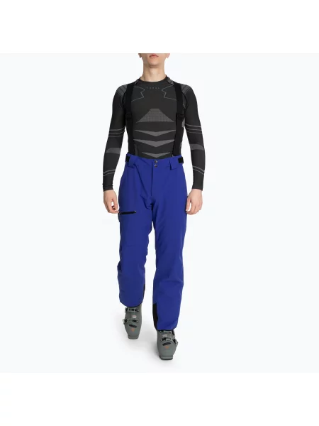 Pantaloni de schi pentru bărbați Halti Carvey DX surf the web blue albastru