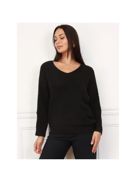 Pulover La Modeuse negru