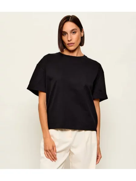 AKEP Tricou cu adaos de lână negru