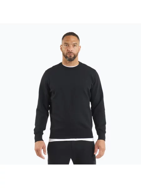 Mikina Pitbull Sampson Crewneck Sweatshirt black černá