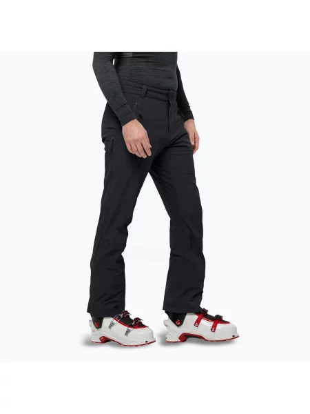 Softshellové kalhoty Jack Wolfskin Alpspitze Tour black černé