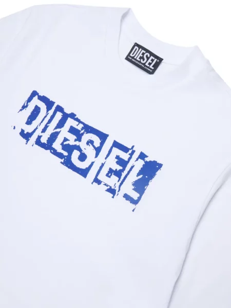 Koszulka dziecięca Diesel biała