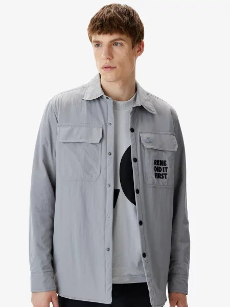 Сорочка Lacoste сіра